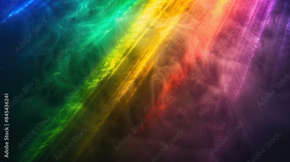 Rainbow laser lightChuan Guo Wu Cai De Yan Wu Rainbow laser lightChuan Guo Wu Cai De Yan Wu