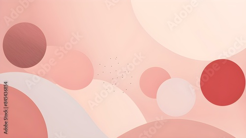 Abstract pink Shapes with soft Textures. Calming Background