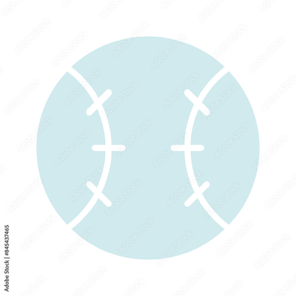 Baseball set icon. White ball, black stitches, sports equipment, game, competition, recreation, outdoor activity, athletic, team sport. Baseball set icon. White ball, black stitches, sports equipment, game, competition, recreation, outdoor activity, athletic, team sport.