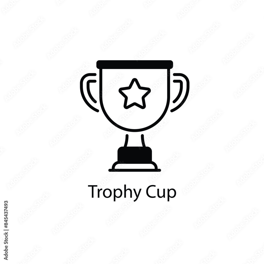 Trophy Cup vector icon Trophy Cup vector icon