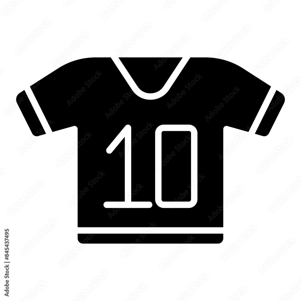 Sports jersey set icon. Green shirt, yellow accents, number ten, team uniform, athletic apparel, game, competition, recreation, sportswear. Sports jersey set icon. Green shirt, yellow accents, number ten, team uniform, athletic apparel, game, competition, recreation, sportswear.
