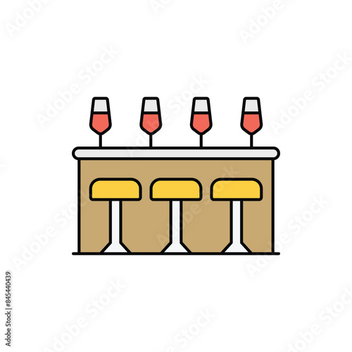Bar counter vector icon