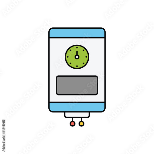 Water heater vector icon
