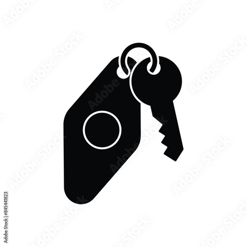 Room key vector icon