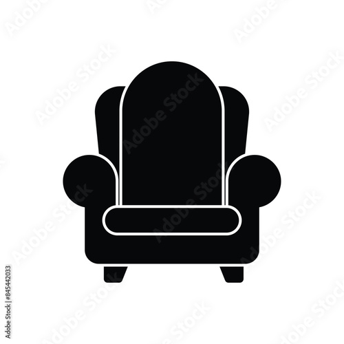 Armchair vector icon