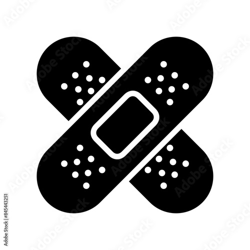 plaster wound icon vector design illustration in trendy style