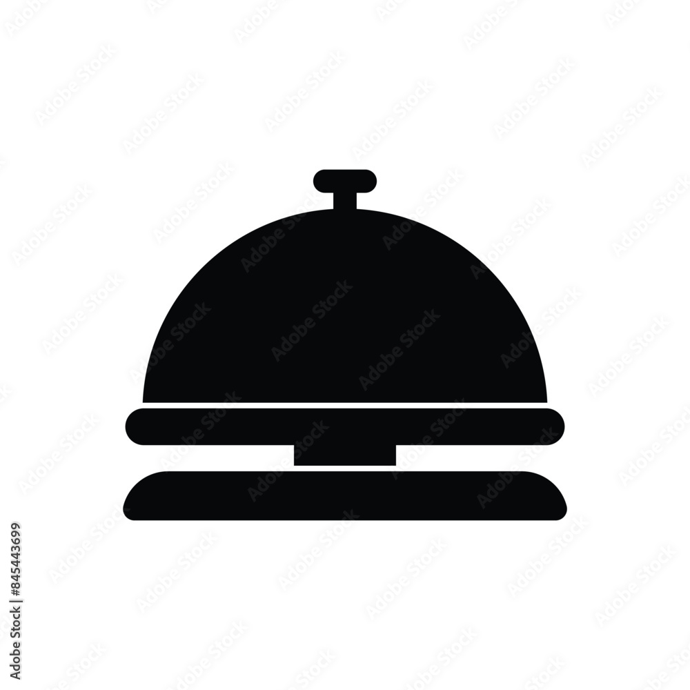 Reception bell vector icon