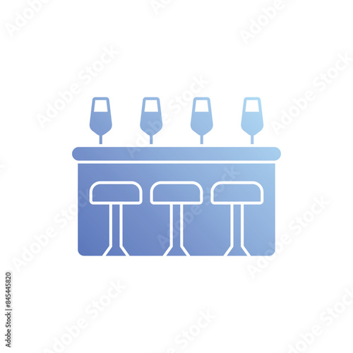 Bar counter vector icon
