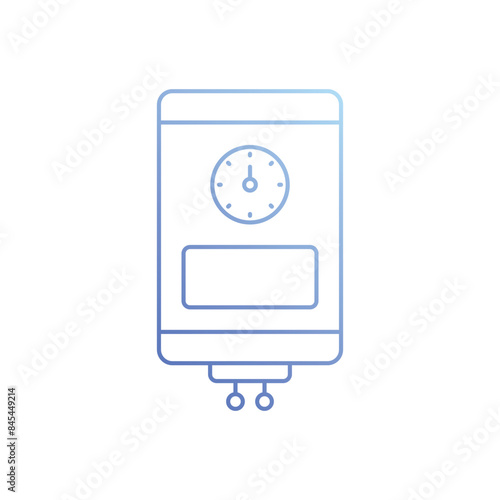 Water heater vector icon