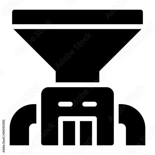 crusher glyph icon