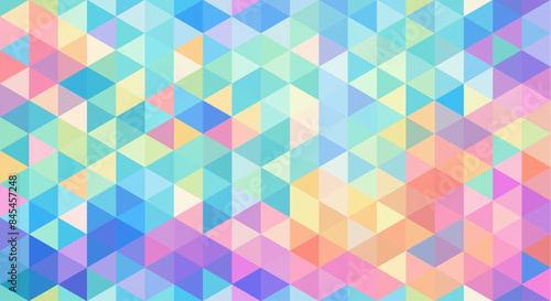 Wallpaper Mural Seamless pattern in random colors vector design Torontodigital.ca