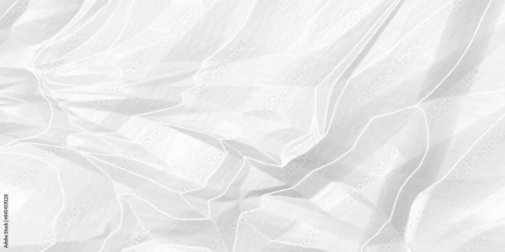 Obraz premium White crumpled paper texture . 