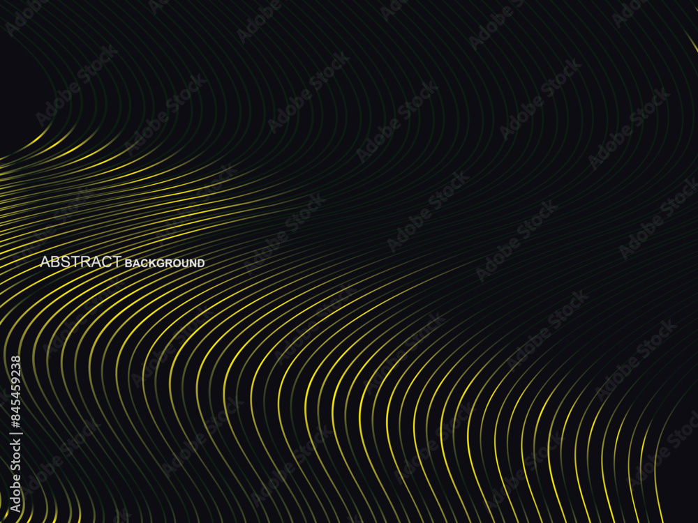 Premium background design with wavy green stripes pattern. Vector horizontal template for digital luxury business banner, contemporary formal invitation, luxury voucher, gift certificate, etc. Premium background design with wavy green stripes pattern. Vector horizontal template for digital luxury business banner, contemporary formal invitation, luxury voucher, gift certificate, etc.