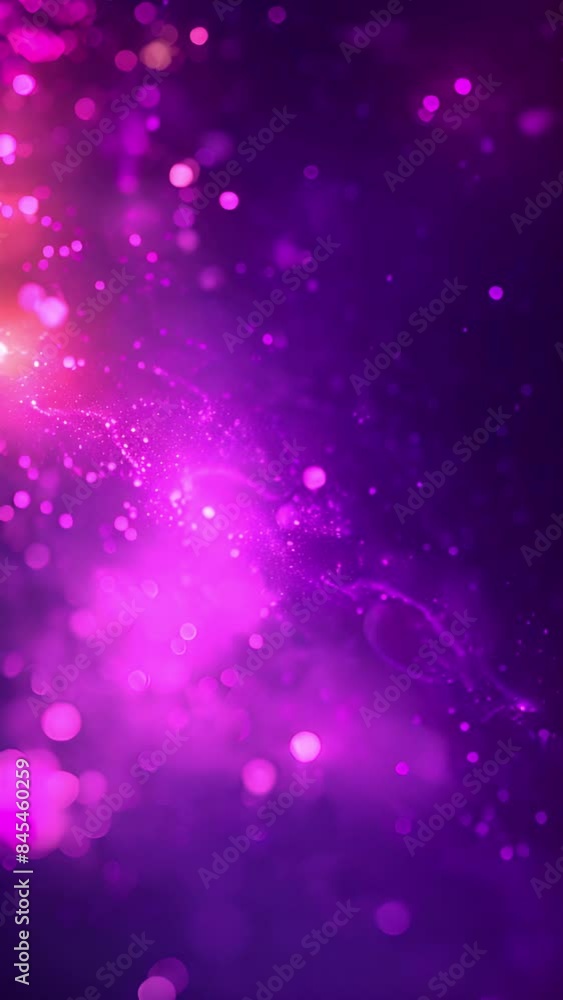 Animated Abstract background and Fading purple Particles designed background, texture or pattern concept Glitter pink and purple particles flickering bokeh effect 4k Animated Abstract background and Fading purple Particles designed background, texture or pattern concept Glitter pink and purple particles flickering bokeh effect 4k