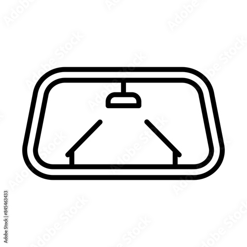 Windshield line icon
