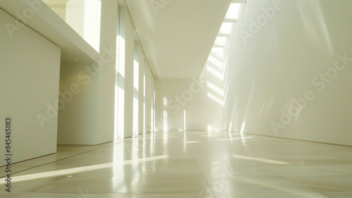 Bright Background in Open Contemporary Gallery