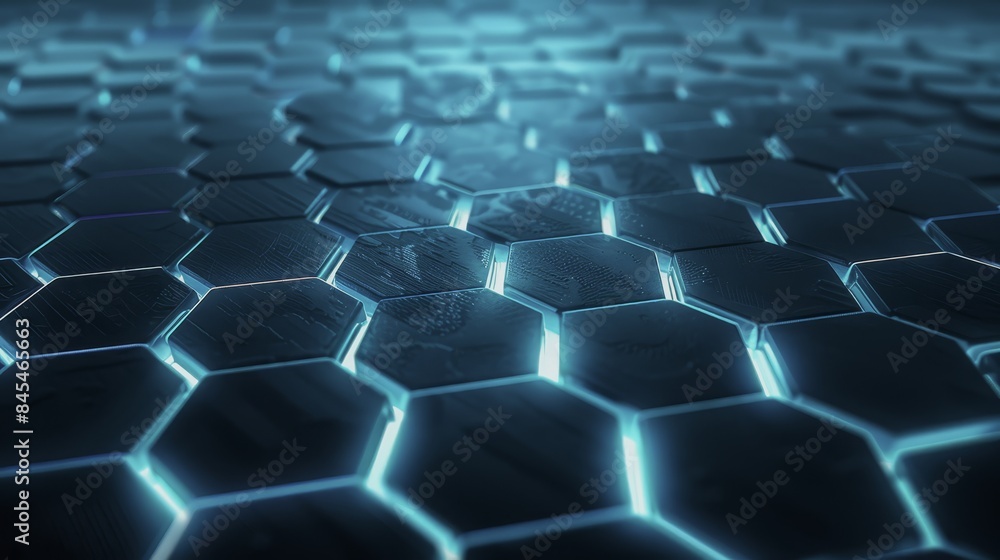 Futuristic molecular geometry with a glowing tech net. ?yber grid with neon tiles and metallic hexagons showcasing global network science and contemporary electronic data connections and innovation. Futuristic molecular geometry with a glowing tech net. ?yber grid with neon tiles and metallic hexagons showcasing global network science and contemporary electronic data connections and innovation.