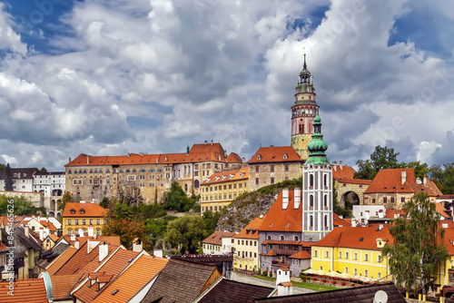 View of Cesky Krumlov, Czech republic