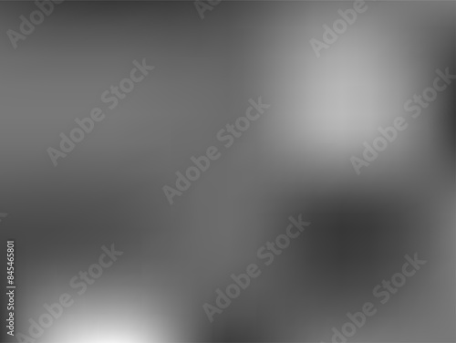Grey blurred gradient background. Vector illustration. Common design for wallpapers, banners, social media 
