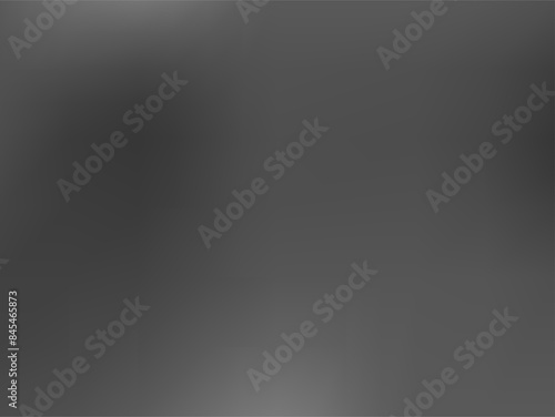 Grey blurred gradient background. Vector illustration. Common design for wallpapers, banners, social media 