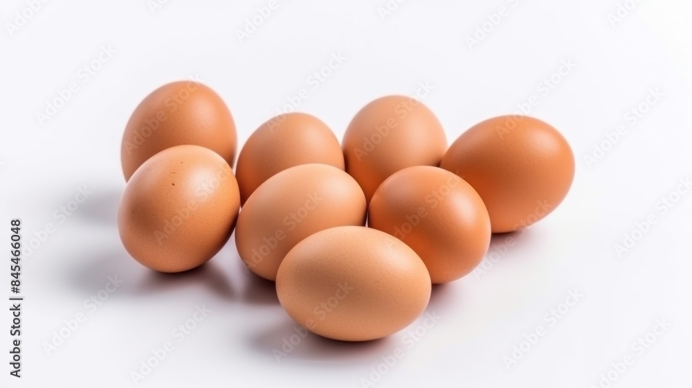 Chocolate egg isolated on white background Chocolate egg isolated on white background