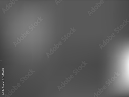 Grey blurred gradient background. Vector illustration. Common design for wallpapers, banners, social media 