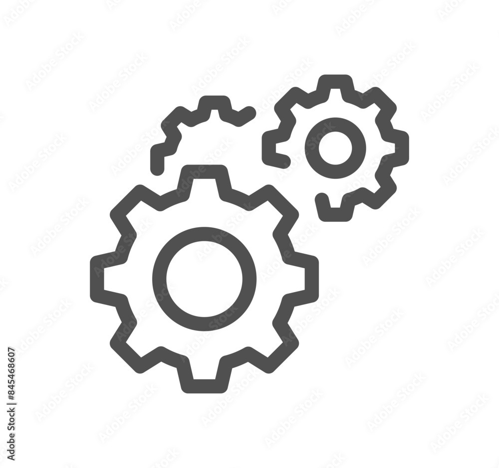 Setup and settings related icon outline and linear symbol.
Setup and settings related icon outline and linear symbol.