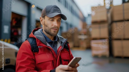 Delivery Status Update with Notifications Sent to Smartphone Apps for Improved Customer Communication and Logistics Tracking © Intelligent Horizons
