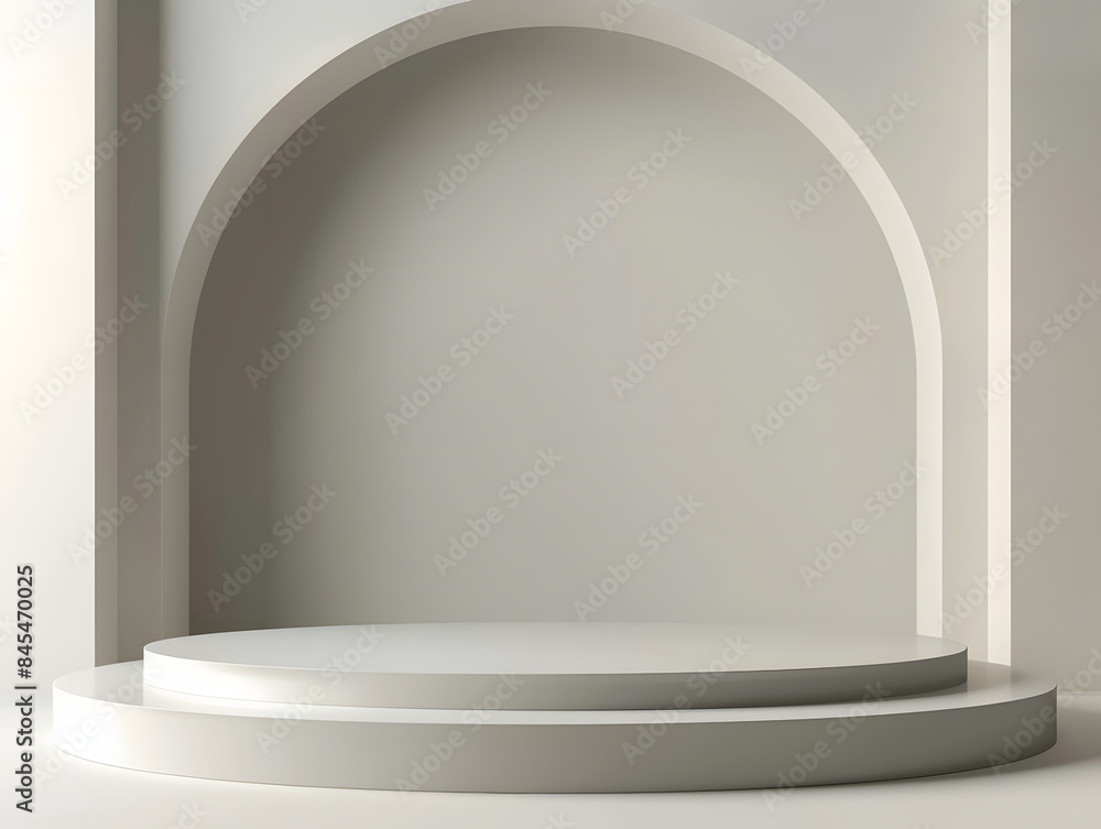 Blank podium for displaying products Blank podium for displaying products