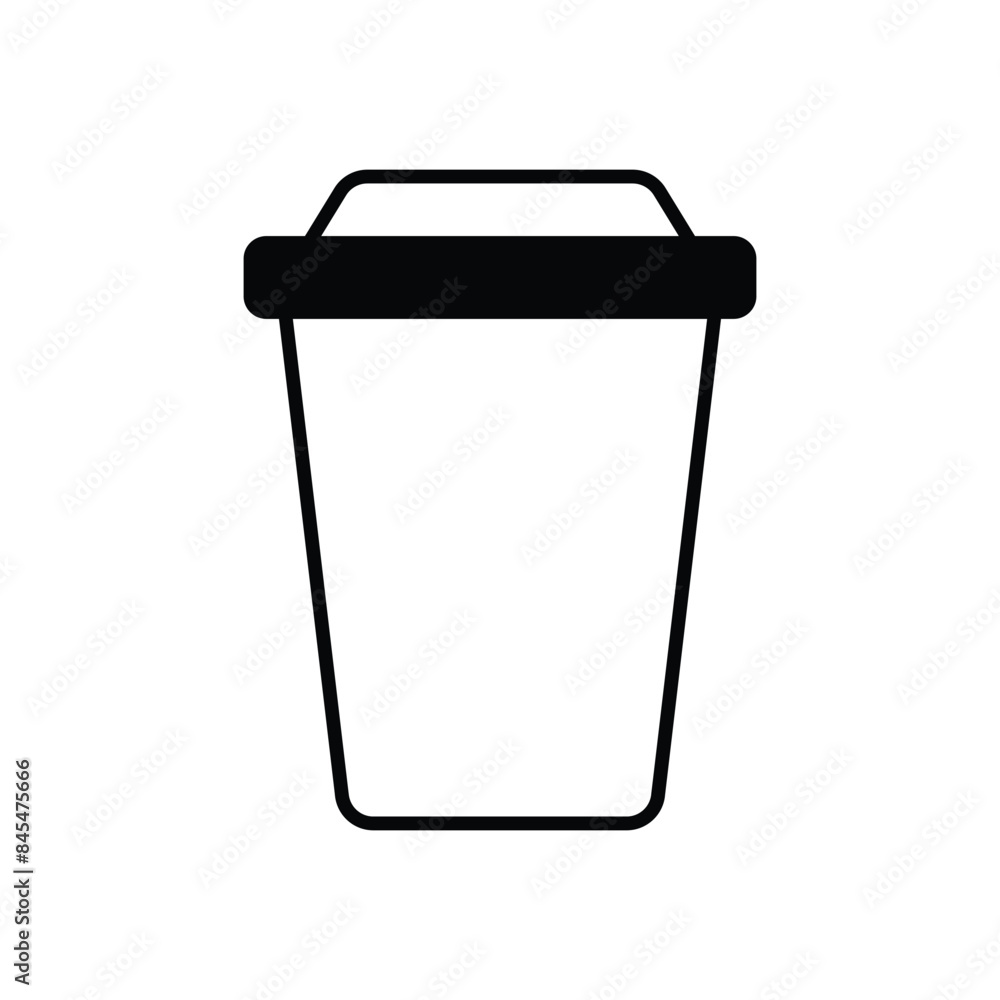 Paper Cup vector icon Paper Cup vector icon