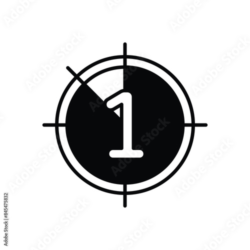 Countdown vector icon