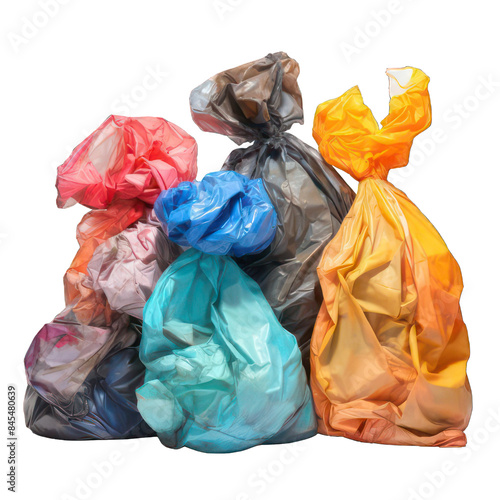 colored garbage