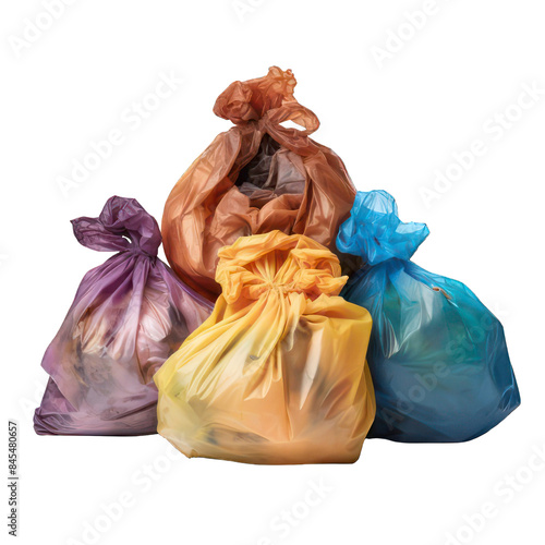 colored garbage