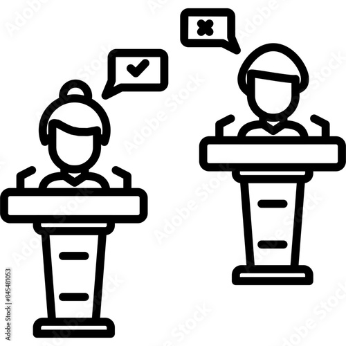 Debate Icon
