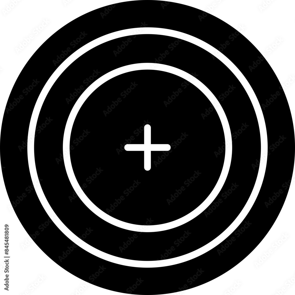 Obraz premium Black Hole Icon