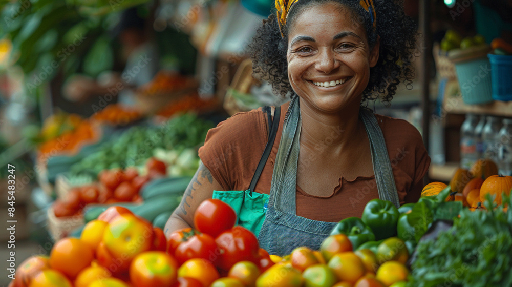 a woman with a headband is smiling at the camera.
generativa IA a woman with a headband is smiling at the camera.
generativa IA