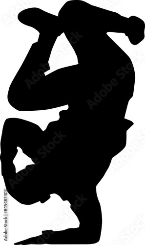 B-BOY silhouette