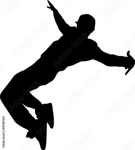 B-BOY silhouette