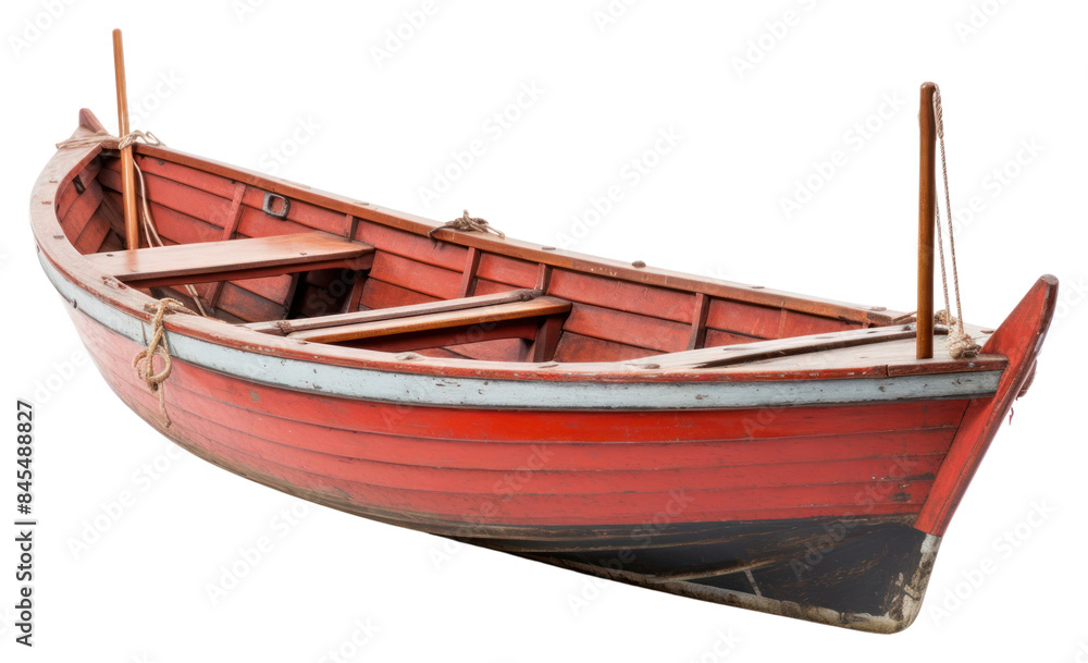 Naklejka premium PNG Jolly boat watercraft sailboat vehicle.