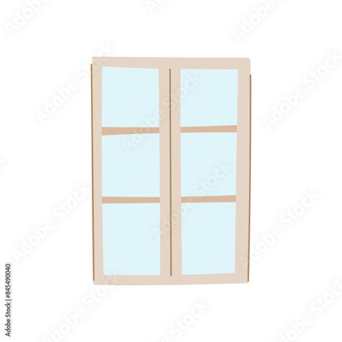 plate window frame cartoon. showcase texture  mockup gloss  rectangle square plate window frame sign. isolated symbol vector illustration