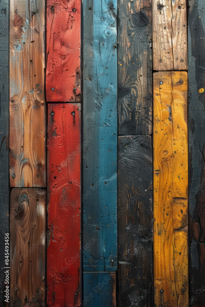 Rustic background with wooden planks in different tones of earthy colors, Rustic background with wooden planks in different tones of earthy colors,