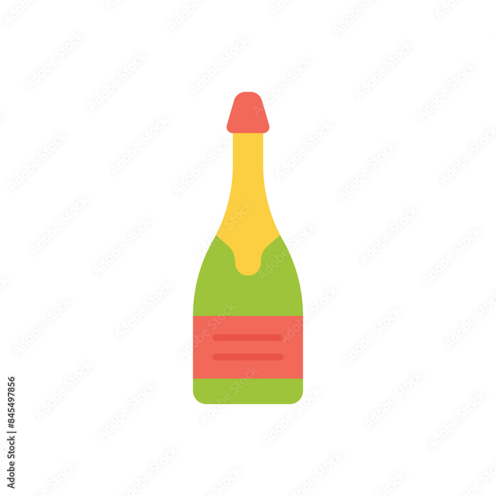Champagne vector icon Champagne vector icon