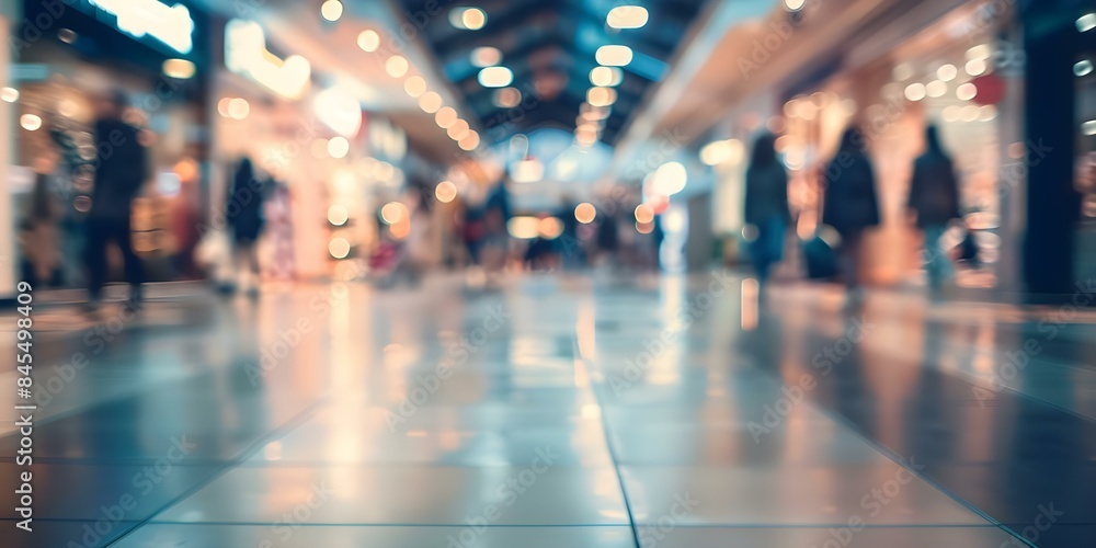 Blurry image of people shopping in a mall. Concept Shopping, Mall, Consumerism, Blurry, People Blurry image of people shopping in a mall. Concept Shopping, Mall, Consumerism, Blurry, People