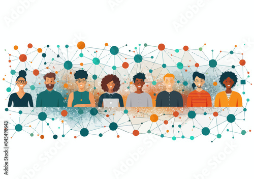 Virtual Team Collaboration: Diverse Group of Professionals in Networked Teleconference Setting for Business Connectivity