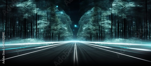 A dark and winding road dis...