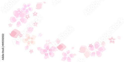 Petals Stock Image with blur effect