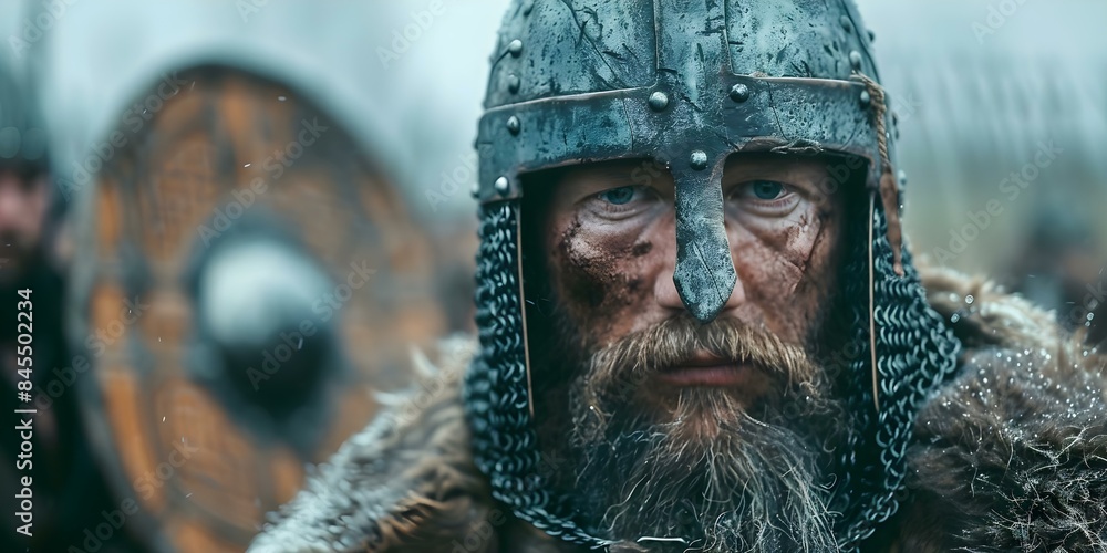 The Epic Saga of a Viking Warrior's Courage, Battles, and Indomitable Spirit. Concept Viking Warrior, Courage, Battles, Indomitable Spirit The Epic Saga of a Viking Warrior's Courage, Battles, and Indomitable Spirit. Concept Viking Warrior, Courage, Battles, Indomitable Spirit