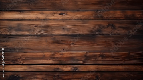 Wallpaper Mural Rustic Wooden Planks Texture Dark Brown Wood Grain Torontodigital.ca