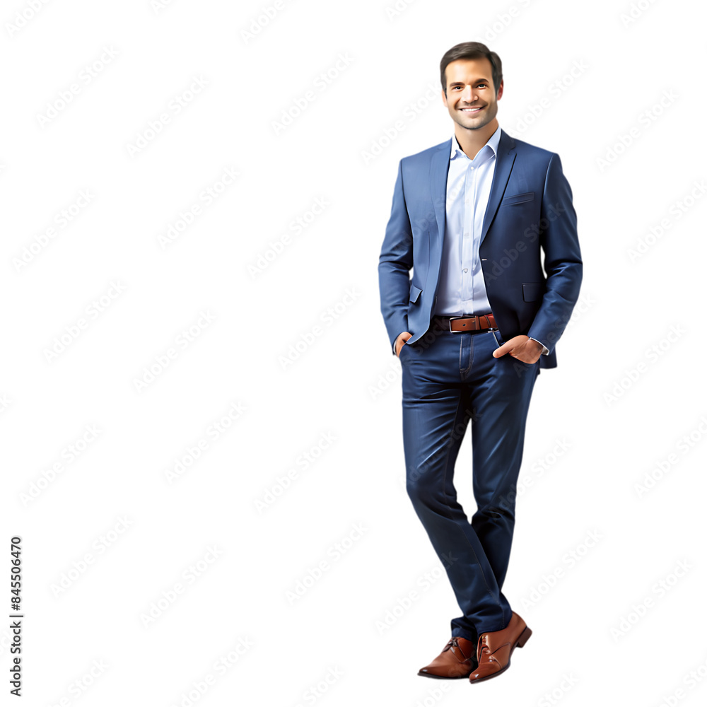 Lucky businessman over isolated Lucky businessman over isolated