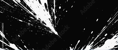 a black and white photo of a broken cell phone